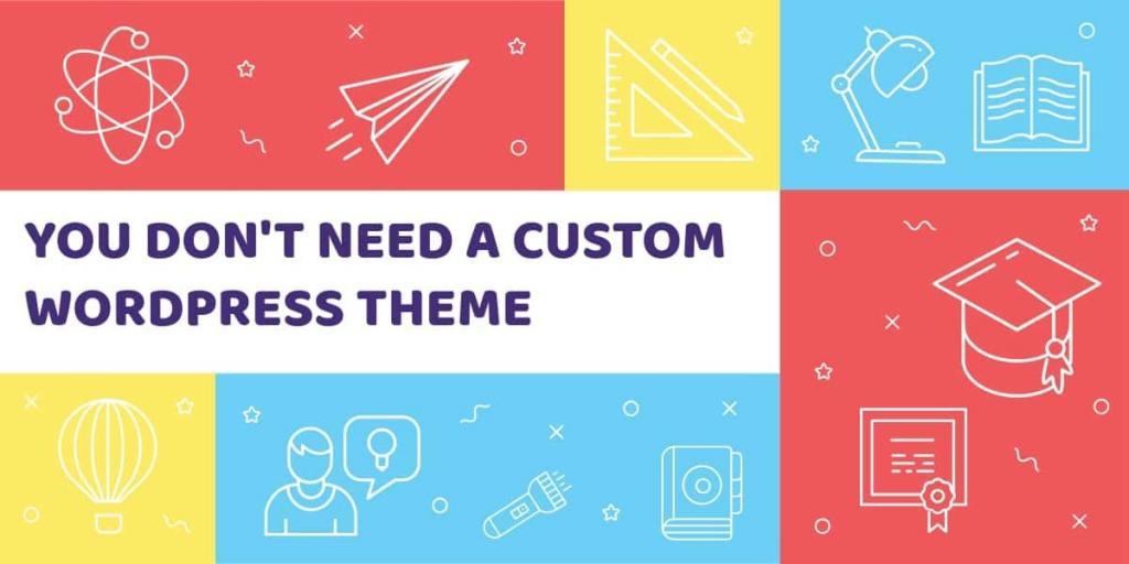 custom wordpress theme